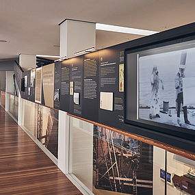 Blick auf die Galerie Blick auf die Galerie