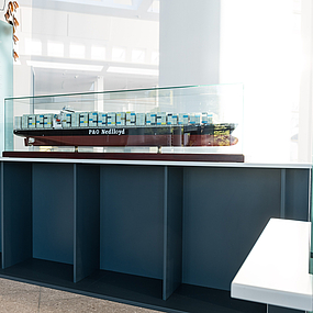 Containerschiff-Modell Containerschiff-Modell