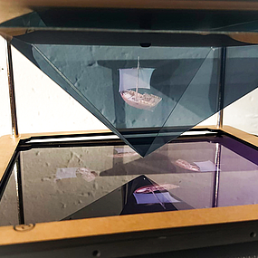 Hologramm Kogge Hologramm Kogge